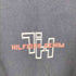 トミージーンズ tommy jeans 90-00S HILFIGER DENIM アウトライン エンブレム ロゴ プリント S/S Tシャツ メンズ import:M