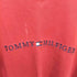 トミーヒルフィガー TOMMY HILFIGER 80-90S フラッグタグ ロゴ 刺繍 ヘビーウェイト クルーネック L/S Tシャツ メンズ import:L