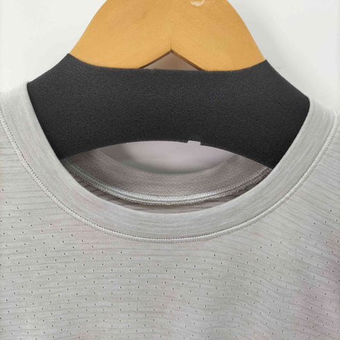 ルルレモン lululemon クルーネック半袖メッシュTシャツ ヨガ レディース