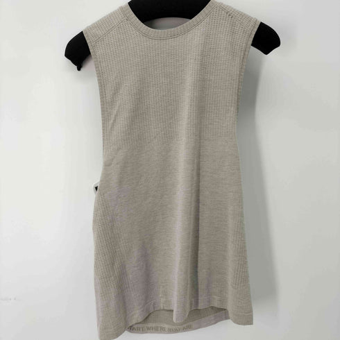 ルルレモン lululemon クルーネックメッシュタンクトップ ヨガ レディース
