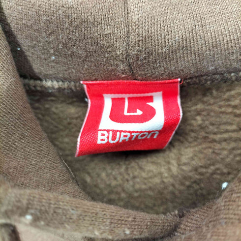 バートン BURTON ロゴプリント プルオーバーパーカー メンズ Medium