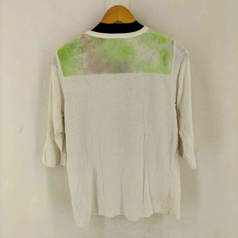 ゴーヘンプ GOHEMP タイダイ切替 リネン七分丈カットソー メンズ JPN:M