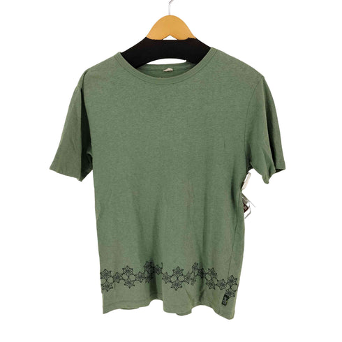 ゴーヘンプ GOHEMP ステッチデザインリネンTEE メンズ JPN:M