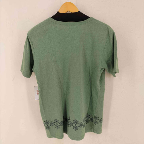 ゴーヘンプ GOHEMP ステッチデザインリネンTEE メンズ JPN:M