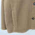 ユニクロ UNIQLO ボアフリースステンカラーショートコート レディース JPN:XL