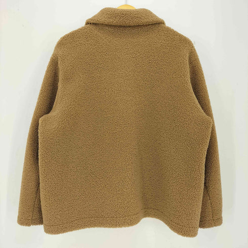 ユニクロ UNIQLO ボアフリースステンカラーショートコート レディース JPN:XL
