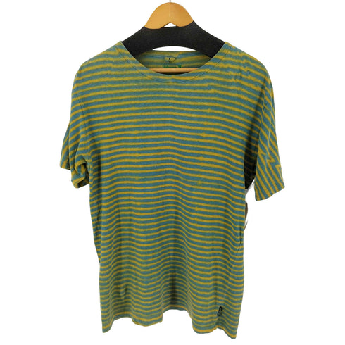 ゴーヘンプ GOHEMP リネンボーダーTEE メンズ JPN:M