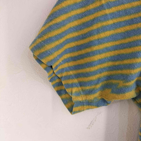 ゴーヘンプ GOHEMP リネンボーダーTEE メンズ JPN:M