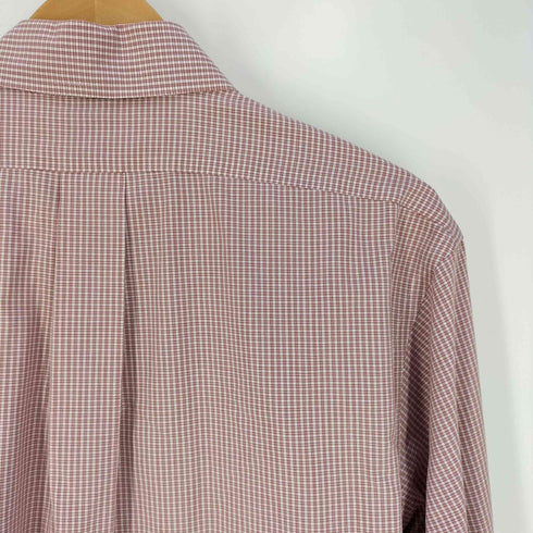 ブルックスブラザーズ BROOKS BROTHERS ポケット付き ボタンダウン チェックシャツ メンズ 15½-32