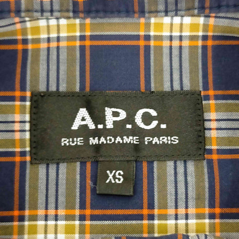 アーペーセー A.P.C. コットンチェックシャツ レディース JPN:XS