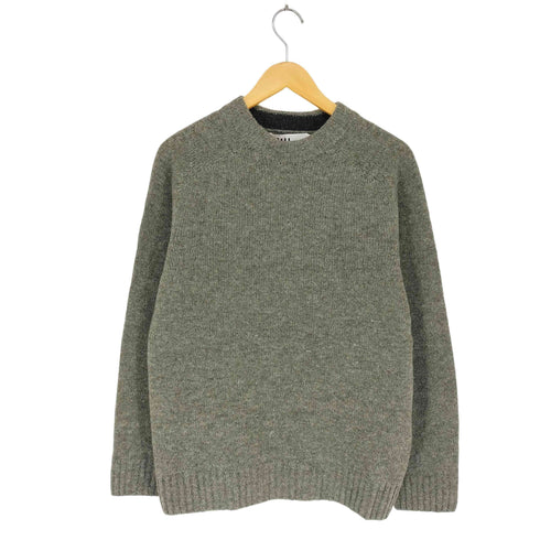 エムエイチエル MHL. クルーネック ウールニット メンズ L