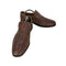 クラークス Clarks ロゴ刻印 レザー スクエアトゥ スリッポン メンズ UK:8