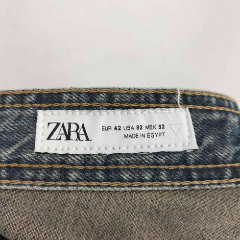 ザラ ZARA RELAXED FIT JEANS WITH SEAM DETAILS リラックスフィットジーンズ COSTURAS メンズ USA32
