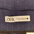 ザラ ZARA ストレートハイウエストリネンパンツ レディース XS