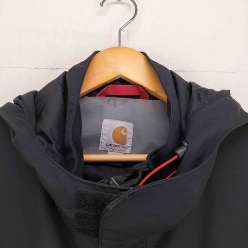 カーハート Carhartt Storm Defender 企業ロゴ刺繍 ナイロン ジップアップジャケット メンズ JPN:XL