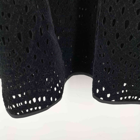 フレンチパヴェ FRENCH PAVE 優美なパンチングカットロングスカート レディース 2L3L