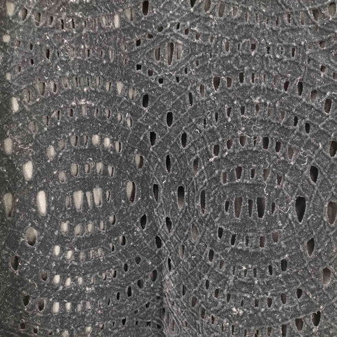 フレンチパヴェ FRENCH PAVE 優美なパンチングカットロングスカート レディース 2L3L