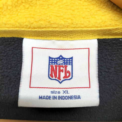エヌエフエル NFL 企業ロゴ ハーフジップフリース メンズ JPN:XL