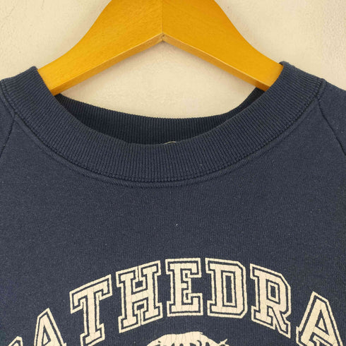 フルーツオブザルーム FRUIT OF THE LOOM 80S MADE IN USA フロントプリントクルーネックスウェット メンズ import:L