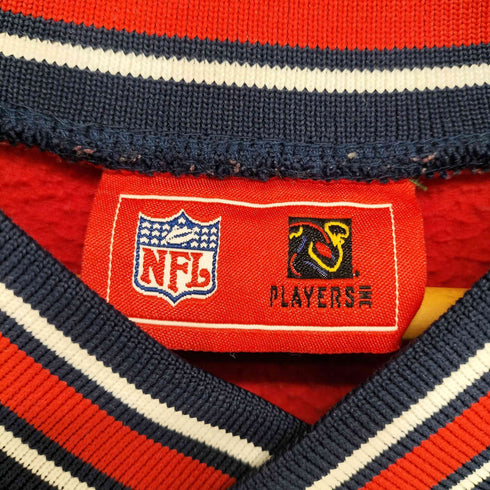 エヌエフエル NFL チームロゴ刺繍フリースプルオーバー メンズ