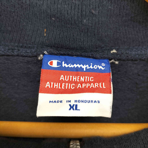 チャンピオン Champion カレッジロゴ刺繍ハーフジッププルオーバー メンズ JPN:XL