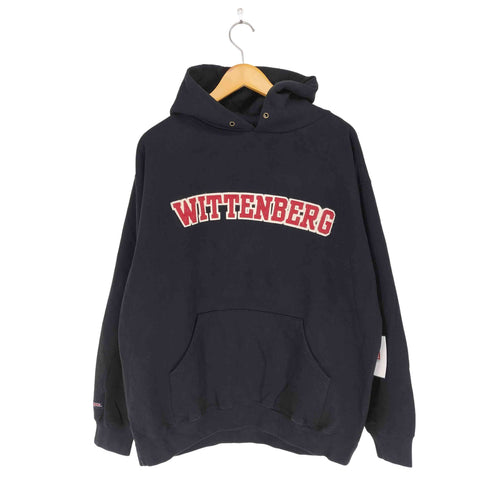 ジャンスポーツ JanSport フロントロゴパッチ スウェットプルオーバーパーカー メンズ JPN:L