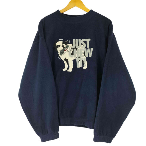 ビッグドックス BIG DOGS 90S ロゴ刺繍 フリースプルオーバー メンズ JPN:M