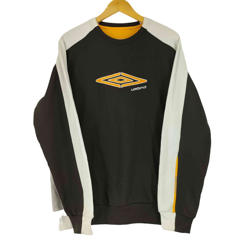 アンブロ UMBRO フロントロゴ刺繍トレーナー メンズ JPN:L
