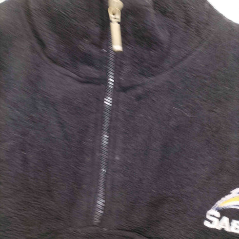 OUTERWEAR ロゴ刺繍フリースハーフジッププルオーバー メンズ JPN:XL