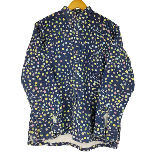 レインスプーナー Reyn Spooner 90S 水着タグ L/S BD 花柄シャツ メンズ JPN:M