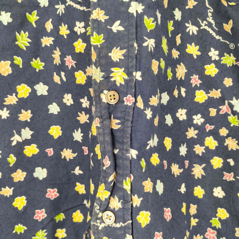 レインスプーナー Reyn Spooner 90S 水着タグ L/S BD 花柄シャツ メンズ JPN:M