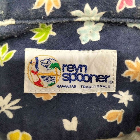 レインスプーナー Reyn Spooner 90S 水着タグ L/S BD 花柄シャツ メンズ JPN:M