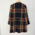 APAISER LAME アクリル混 ノーカラーウールチェックコート レディース EUR:38