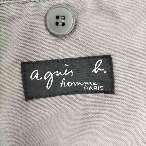 アニエスベーオム Agnes b.homme コットン ジップアップフーディ メンズ 46