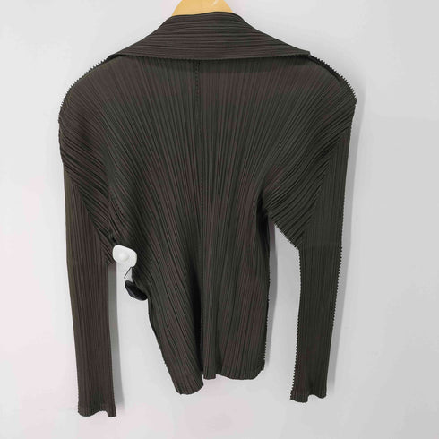 プリーツプリーズイッセイミヤケ PLEATS PLEASE ISSEY MIYAKE ジップアッププリーツジャケット レディース JPN:3
