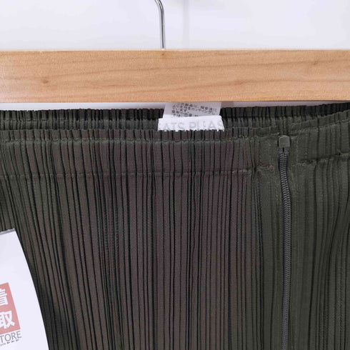 プリーツプリーズイッセイミヤケ PLEATS PLEASE ISSEY MIYAKE フロントジッププリーツスカート レディース JPN:3