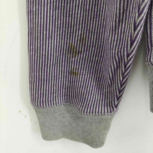 ステューシー Stussy ストライプジップパーカー メンズ import:L