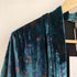 ザラ ZARA trf_outerwear 総柄 ベルテッド ベルベットガウンワンピース レディース xs-s