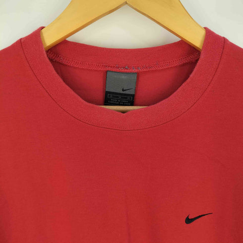 ナイキ NIKE ロゴ刺繍 クルーネック Tシャツ メンズ import:M