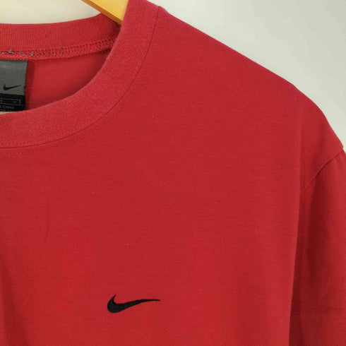 ナイキ NIKE ロゴ刺繍 クルーネック Tシャツ メンズ import:M