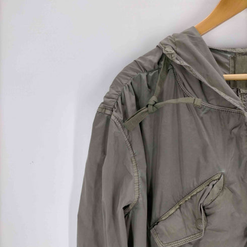ディーゼル DIESEL ベルト付き ナイロンモッズコート メンズ JPN:M