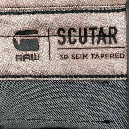 ジースターロー G-STAR RAW scutar 3D slim tapered グリッターカラー メンズ 30/32