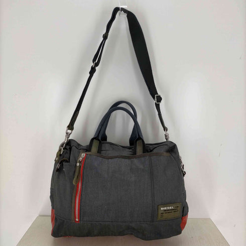 ディーゼル DIESEL 2way コーティングデニムハンドバッグ メンズ