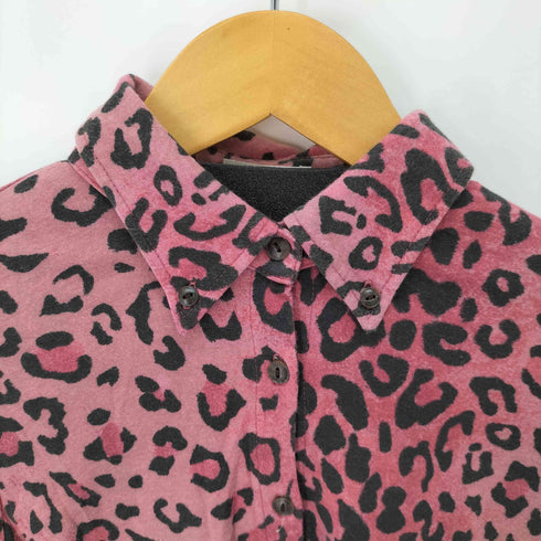 ヒステリックス HYSTERICS レオパード ボタンダウンシャツ レディース FREE