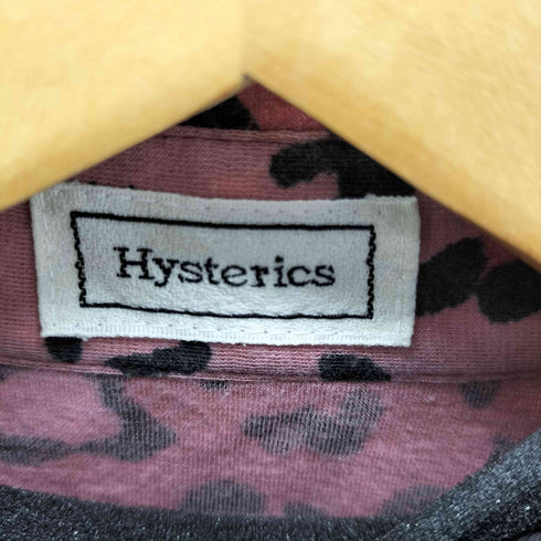 ヒステリックス HYSTERICS レオパード ボタンダウンシャツ レディース FREE