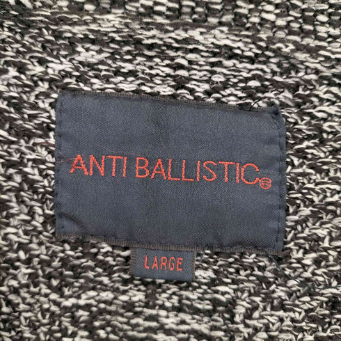 ANTIBALLISTIC 刺繍ロゴ ジップアップジャケット メンズ LARGE