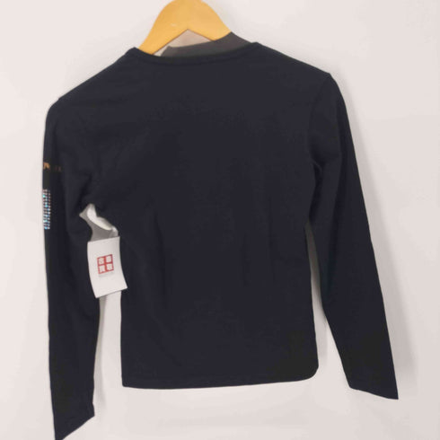 エンポリオアルマーニ EMPORIO ARMANI クリスタル ナンバリング L/Sカットソー レディース import:S
