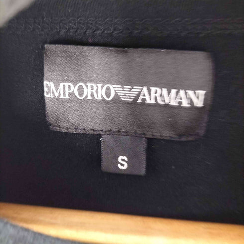 エンポリオアルマーニ EMPORIO ARMANI クリスタル ナンバリング L/Sカットソー レディース import:S