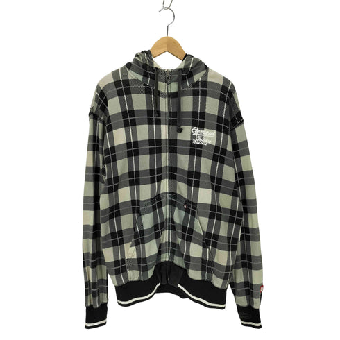 エレメント ELEMENT ブロックチェック ジップパーカー サムホール メンズ JPN:L