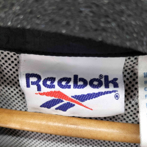 リーボック Reebok 90S ロゴ刺繍 ウィンドブレーカー ブルゾン メンズ JPN:M